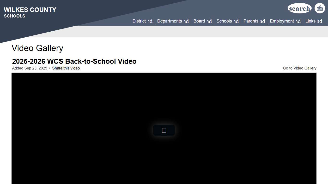 2025-2026 WCS Back-to-School Video Wilkes County Schools